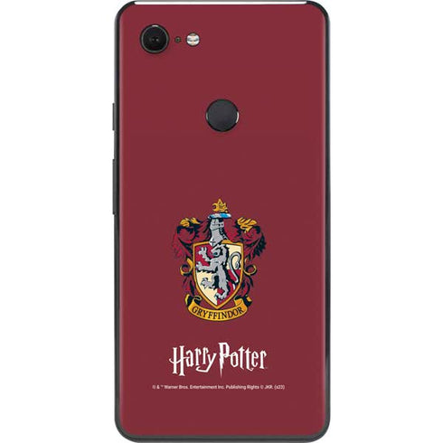Wizarding World Harry Potter Gryffindor House Crest Google Pixel 3 XL Skin